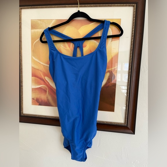 Speedo Blue Swimsuit - Picture 1 of 5